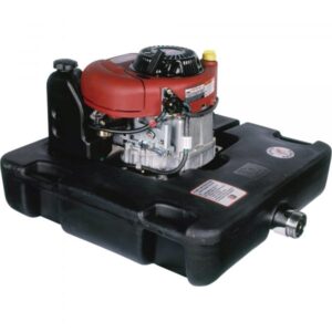 Darley Dolphin Self-Priming High-Volume Floating Water Pump 23400 GPH 12.5 HP 2 1/2in Discharge/4in Suction Ports 344cc Briggs & Strattonintek OHV Engine Model HE12.5SB