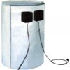 BriskHeat Full-Coverage Drum Heater 55-Gallon 3200 Watts 240 Volts Dual Zone Model FGDHC55240D