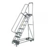 Ballymore Rolling Ladder Overall Height 120in Steps 9 Material Type Steel Model PIP-9G