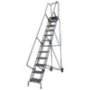Ballymore Rolling Ladder Overall Height 130in Steps 10 Material Type Steel Model FAWL-10G