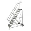 Ballymore Aluminum Rolling Ladder Overall Height 113in Steps 8 Material Type Aluminum Model ALWB830