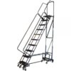 Ballymore Rolling Ladder Overall Height 110in Steps 8 Material Type Steel Model ML083221X