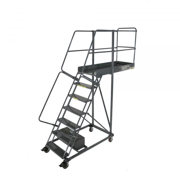 Ballymore Rolling Ladder Overall Height 100in Steps 6 Material Type Steel Model CL-6-35