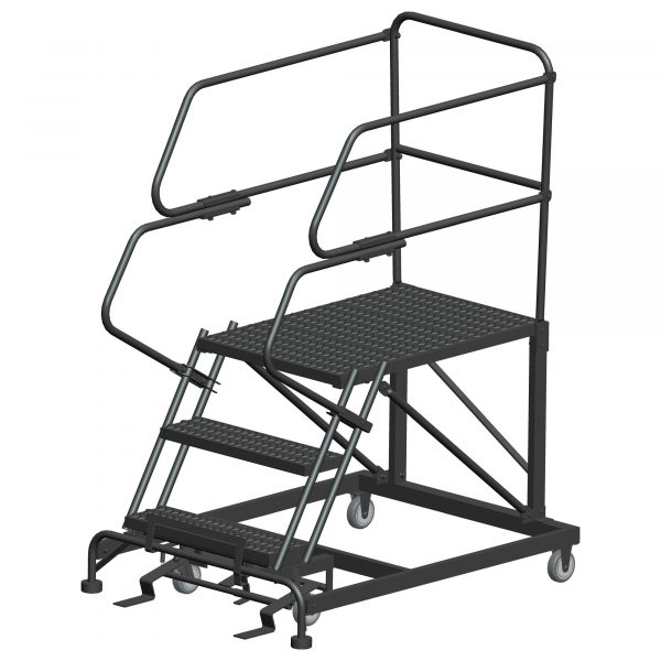 Ballymore Rolling Work Platform Overall Height 66in Steps 3 Material Type Steel Model SEP3-2472
