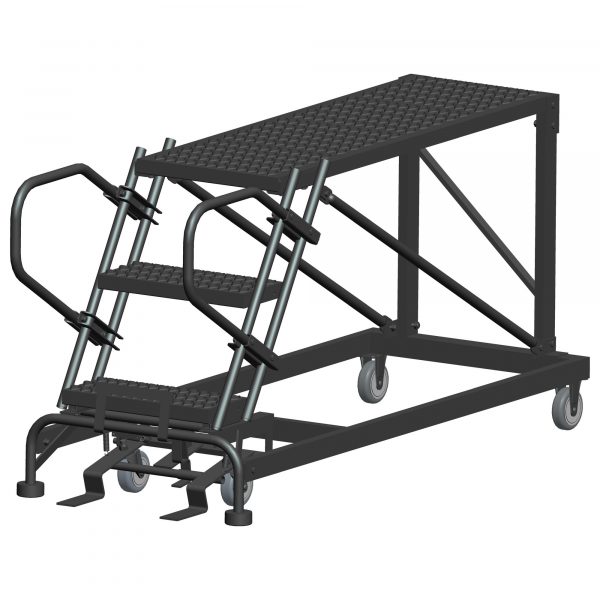 Ballymore Rolling Work Platform Overall Height 106in Steps 7 Material Type Steel Model SW-SEP7-3672