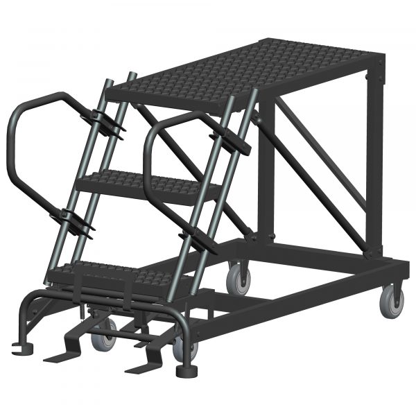 Ballymore Rolling Work Platform Overall Height 30in Steps 3 Material Type Steel Model SNR3-3672