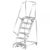 Ballymore Stainless Steel Rolling Ladder Overall Height 93in Steps 6 Material Type Stainless Steel Model SS063214G