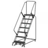 Ballymore Rolling Ladder Overall Height 103in Steps 7 Material Type Steel Model SPL-7-X