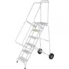 Ballymore Stainless Steel Rolling Ladder Overall Height 143in Steps 11 Material Type Stainless Steel Model SSFAWL-11G