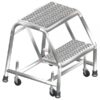 Ballymore Stainless Steel Rolling Ladder Overall Height 153in Steps 12 Material Type Stainless Steel Model SSFAWL-12P
