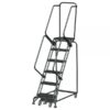 Ballymore Rolling Ladder Overall Height 93in Steps 6 Material Type Steel Model WA-SW63214X