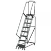 Ballymore Rolling Ladder Overall Height 113in Steps 8 Material Type Steel Model WA-SW83214X