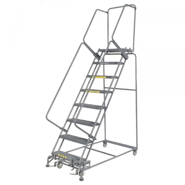 Ballymore Rolling Ladder Overall Height 113in Steps 8 Material Type Steel Model 082421X