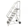 Ballymore Aluminum Rolling Ladder Overall Height 103in Steps 7 Material Type Aluminum Model ALWB7