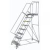 Ballymore Rolling Ladder Overall Height 113in Steps 8 Material Type Steel Model 083214G