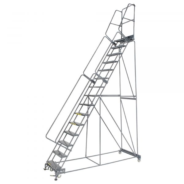 Ballymore Rolling Ladder Overall Height 183in Steps 15 Material Type Steel Model 154014G