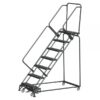 Ballymore Rolling Ladder Overall Height 103in Steps 7 Material Type Steel Model WA-SW73214G