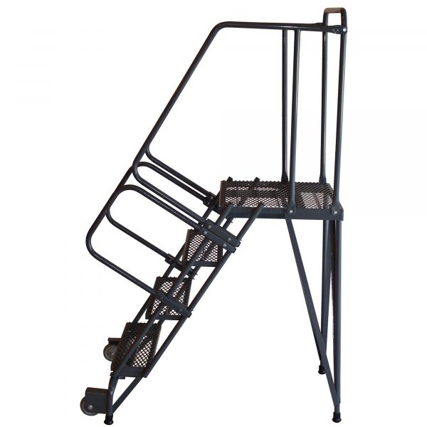 Ballymore Rolling Ladder Overall Height 90in Steps 6 Material Type Steel Model HL-6-P