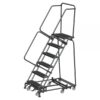Ballymore Rolling Ladder Overall Height 93in Steps 6 Material Type Steel Model WA-AD-063214P