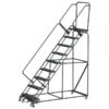 Ballymore Rolling Ladder Overall Height 123in Steps 9 Material Type Steel Model WA-AD-093214X