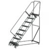 Ballymore Rolling Ladder Overall Height 113in Steps 8 Material Type Steel Model WA-SW82414X