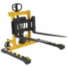 Vestil Manual Pump Pallet Stacker Forklift Capacity 3000lbs Raised Height 17in Lowered Height 2in Model VHPS-3000-AA-17