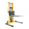 Vestil Manual Pallet Stacker Forklift Capacity 2000lbs Raised Height 63in Lowered Height 2in Model VHPS-2000-AA