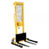 Vestil Manual Hand Winch Adjustable Pallet Stacker Forklift Capacity 770lbs Raised Height 59in Lowered Height 1.5625in Model VWS-770-AA