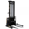 Vestil Powered Lift Pallet Stacker Forklift Capacity 2000 lb Raised Height 150in Lowered Height 2.125in Model S-150-AA