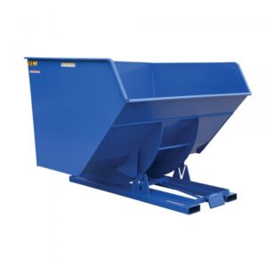 Vestil Self-Dump Hopper Capacity 6000lb. Blue Model D-500-HD