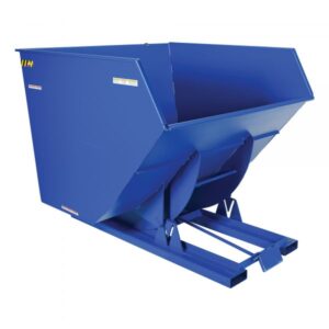 Vestil Self-Dump Hopper Capacity 6000lb. Blue Model D-400-HD