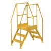 Vestil CROSS-OVER LADDER Clearance Height 28.25in Capacity 500lbs Material Steel Model COL-3-26-14