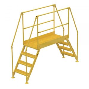 Vestil CROSS-OVER LADDER Clearance Height 38.25in Capacity 500lbs Material Steel Model COL-4-36-44