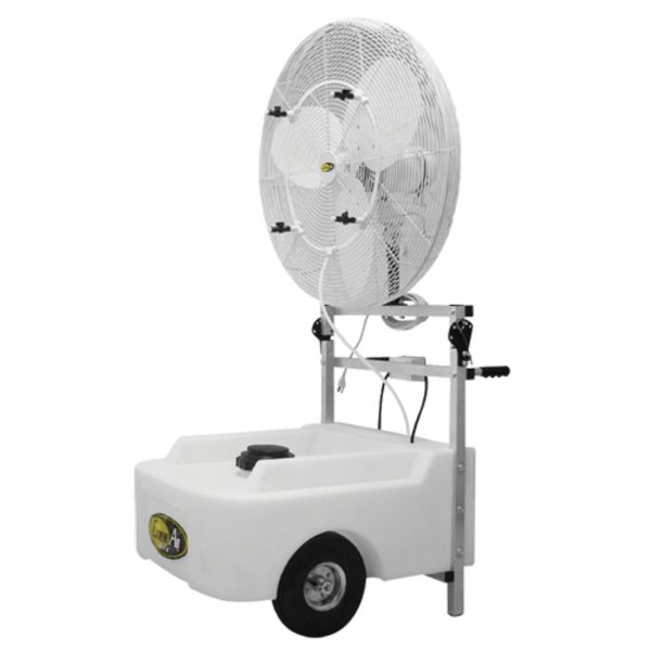 J&D Mfg. Portable Cooling Unit 30in Osc Fan Diameter 30in Air Delivery 5010 cfm Oscillating Model VPC30-POWOSC