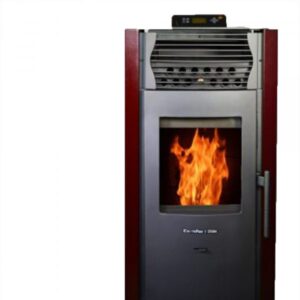 ComfortBilt Pellet Stove Heat Output 42000 Btu/hour Heating Capability 2200 ft² Fuel Type Pellet Model HP50-Burgundy