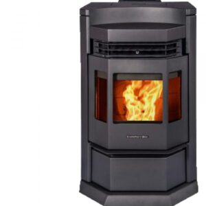 ComfortBilt Pellet Stove Heat Output 50000 Btu/hour Heating Capability 2800 ft² Fuel Type Pellet Model HP22N-CarbonBlack