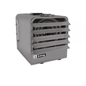 King Electricalin dustrial Portable Unit Heater Heat Type Forced Air Heat Output 51182 Btu/hour Heating Capability 1500 ft² Model PKB2015-3-T-FM