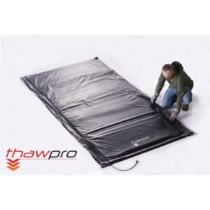 Powerblanket THAW PRO 5Ftx 9FtElectrically Heated Ground Thawing Blanket Volts 110 Model THAW-0509