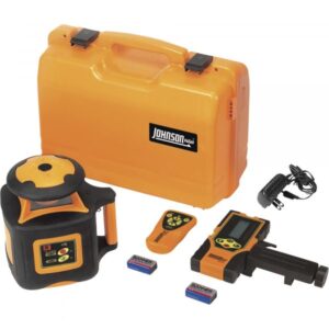 Johnson Level & Tool Electronic Self-Leveling Rotary Laser Level Model 40-6535