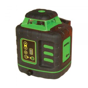 Johnson Level & Tool Electronic Self-leveling Rotary Laser Level with GreenBrite Technology Model 40-6543