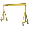 Caldwell Fixed Height Gantry Crane Material Steel Load Capacity 4000lbs I-Beam Length 162 in Model H90-2-12/12