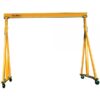 Caldwell Adjustable Height Span Gantry Crane Material Type Steel Load Capacity 10000lbs I-Beam Length 186in Model K90-5-10/14