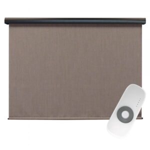 Shade Champ Outdoor Sun Shade With Rechargeable Motor Width 96in Length 96in Material Polyester Model 55NT88M
