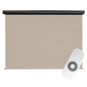 Shade Champ Outdoor Sun Shade With Rechargeable Motor Width 96in Length 96in Material Polyester Model 80NT88M