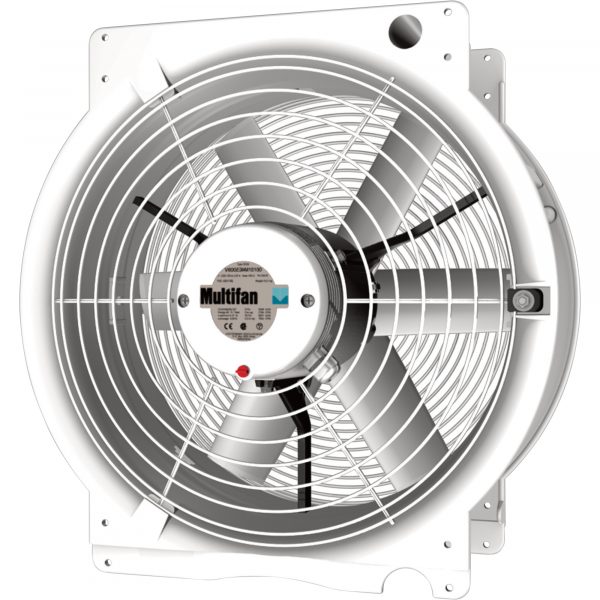 Multifan 20in Q Greenhouse Fan 4750 CFM 1/2 HP 120 Volt Model T4E50K3M81100