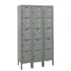 Hallowell Five Tier Premium Locker Height 66in Width 36in Color Family Dark Gray Model U3226-5A-HG