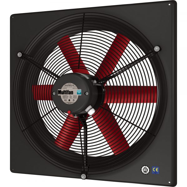Multifan Panel Fan with Intake Guard 20in 4900 CFM 1/2 HP 240 Volt Model V4E50K-240V