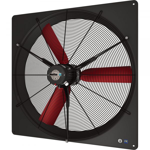 Multifan Panel Fan with Intake Guard 36in 11200 CFM 1 HP 240 Volt Model V8E92K-240V