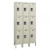 Hallowell Triple Tier Premium Locker Height 78in Width 36in Color Family Tan Model U3288-3PT