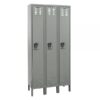 Hallowell Single Tier Premium Locker Height 78in Width 54in Color Family Dark Gray Model U3888-1HG